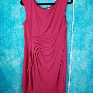 Dressbarn size 16 Fushia midi